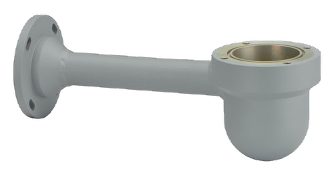 Wall mount bracket for MIC, grey