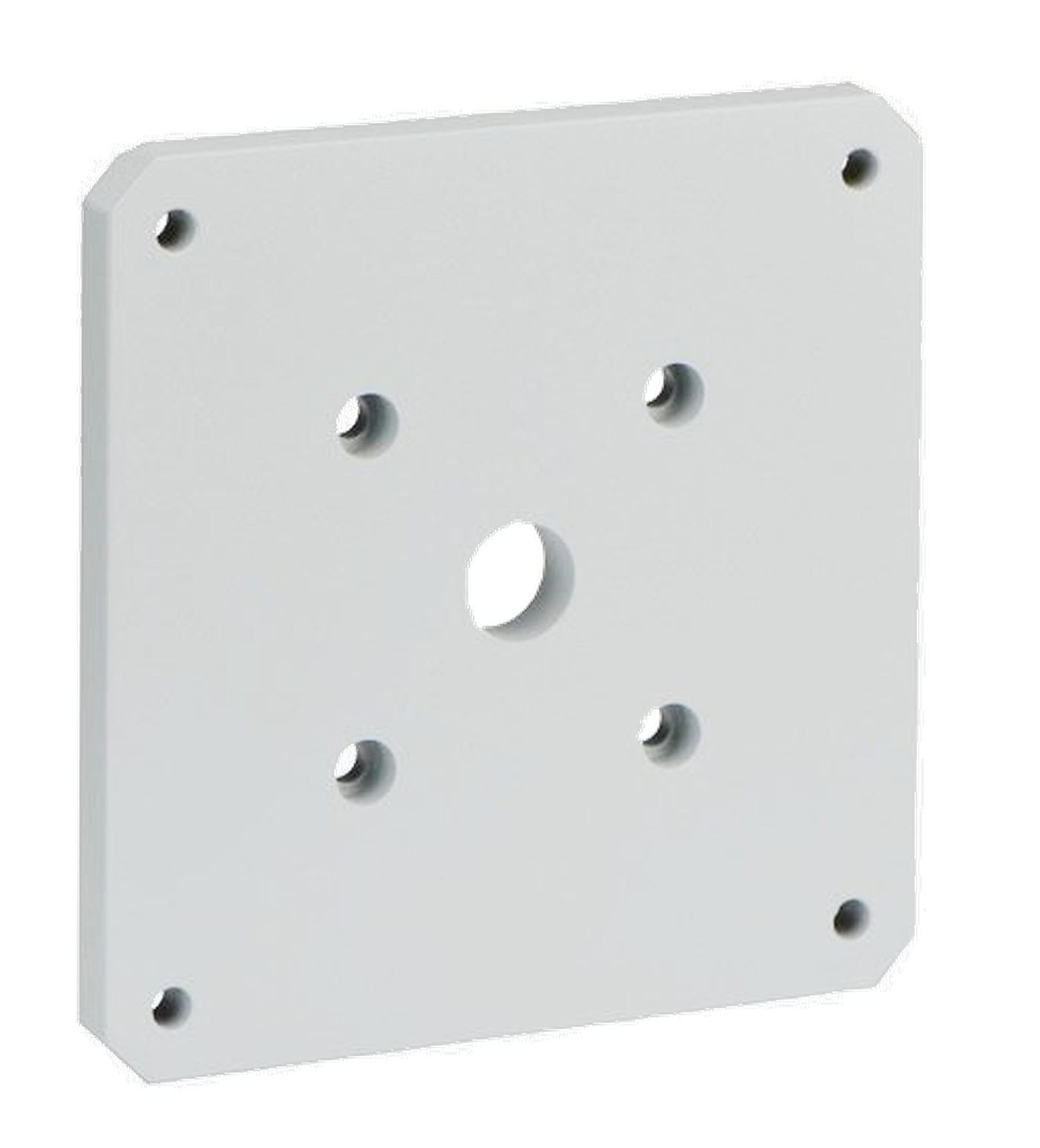 Wall mount spreader plate, white sand for MIC