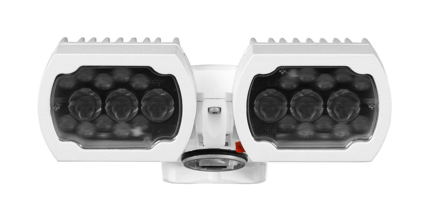 Illuminator, white-IR light, white for MIC IP