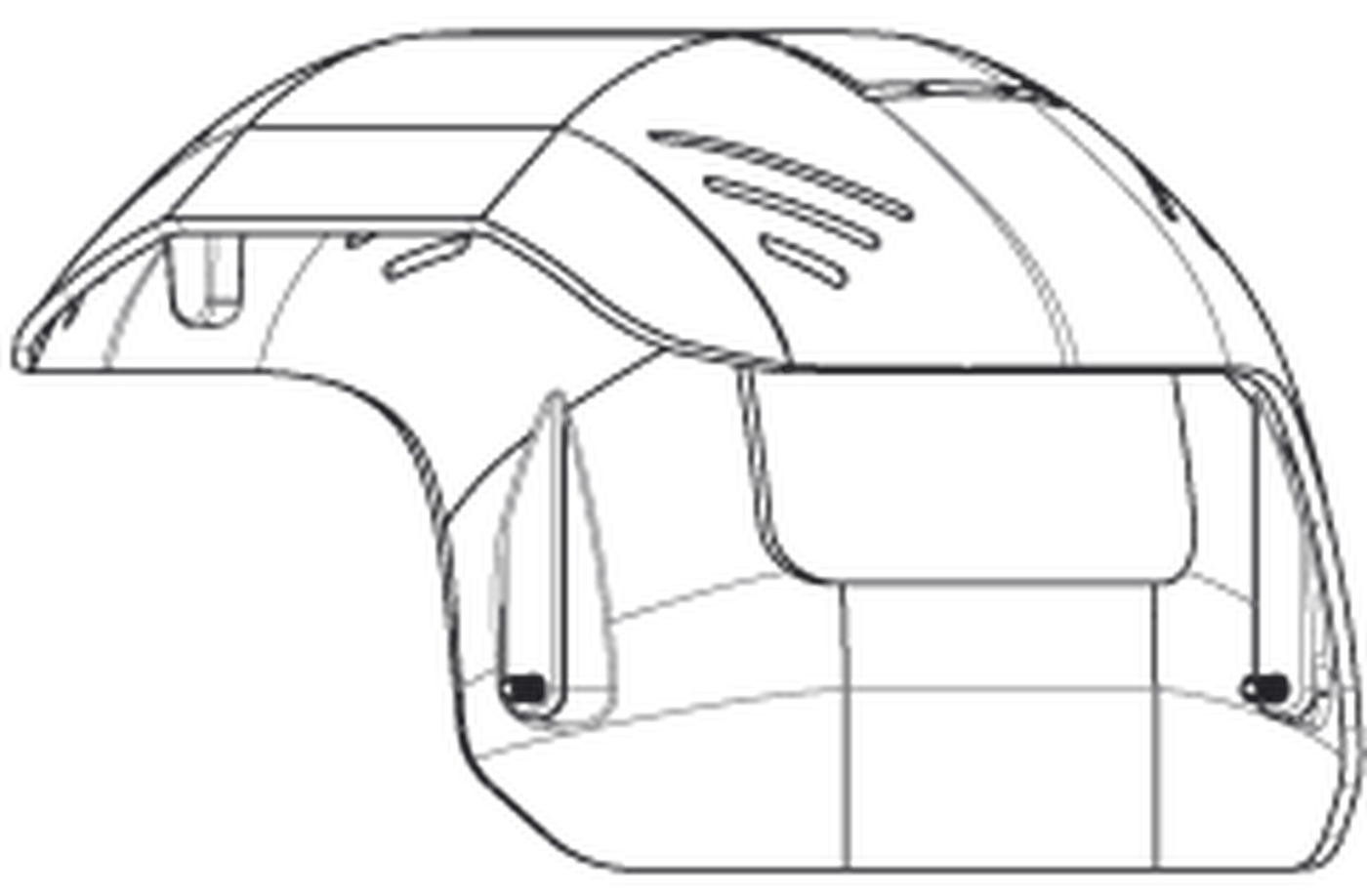 Sunshield for MIC 7100i white