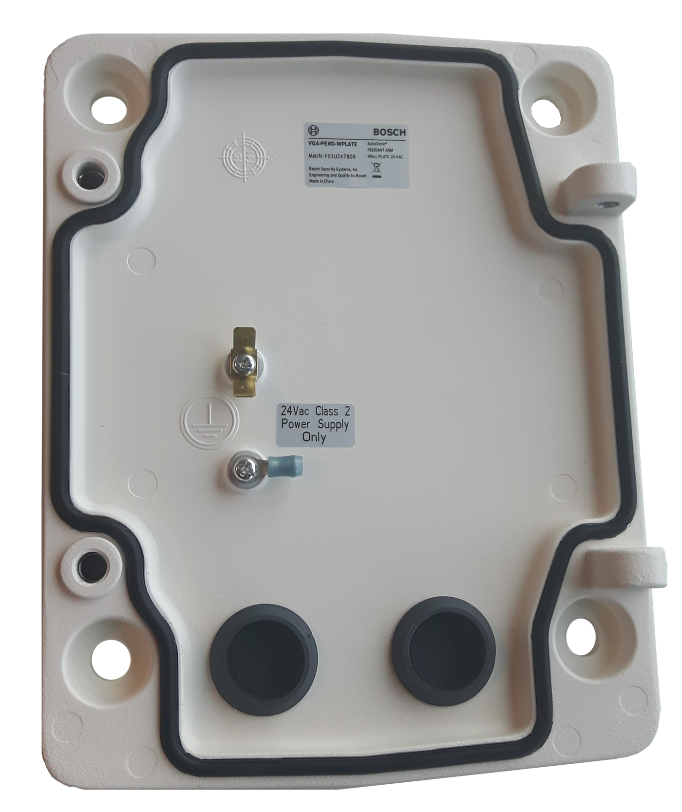 Mounting plate for VGA-PEND-ARM