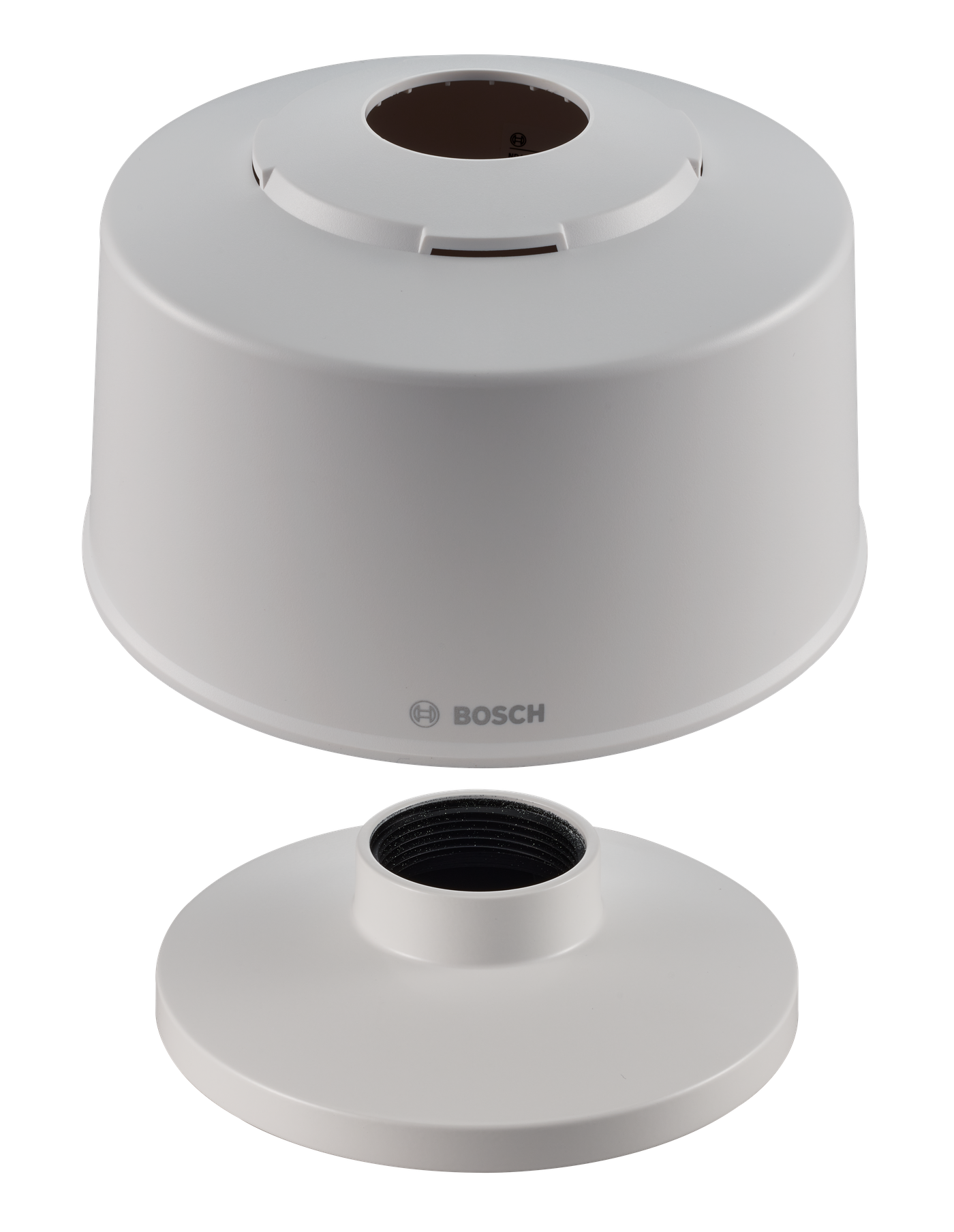 Pendant interface plate with weather cap