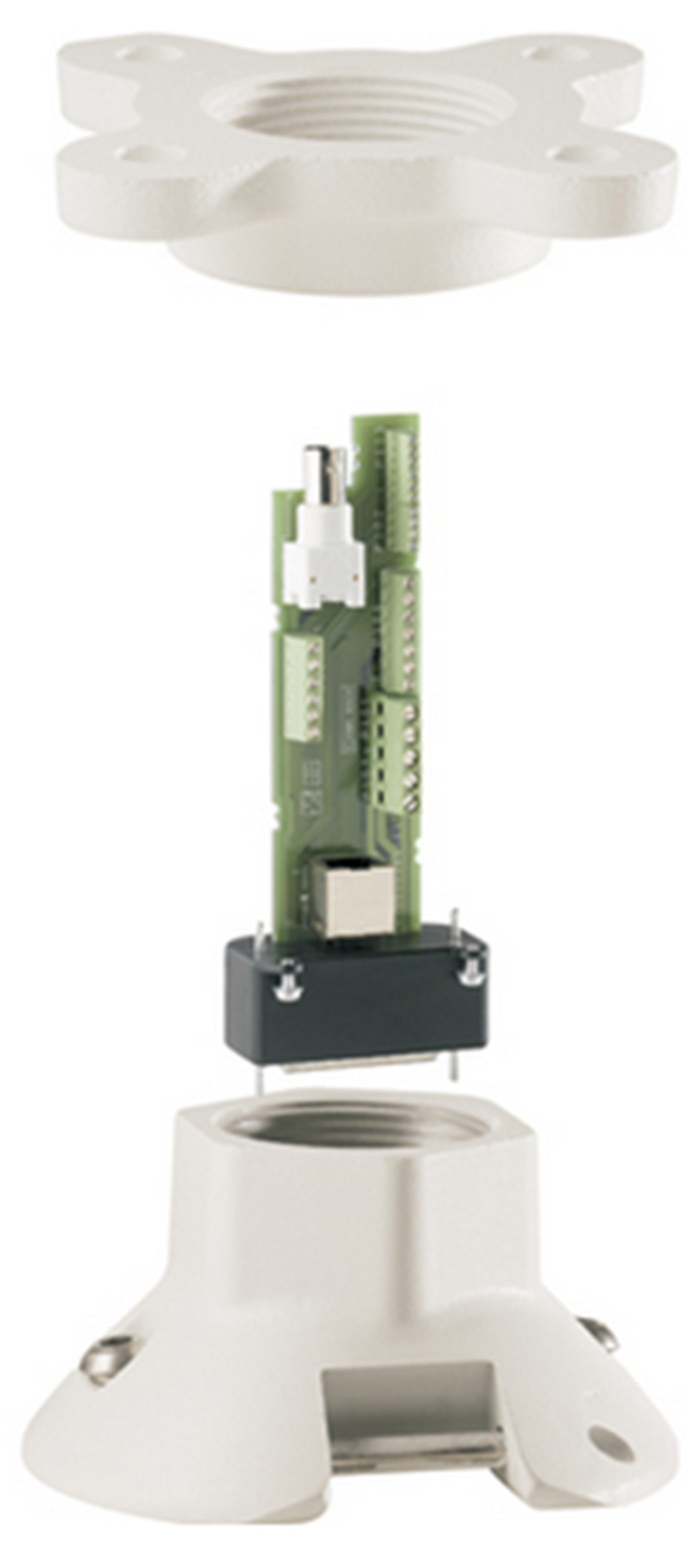 Pipe mount for AUTODOME , white
