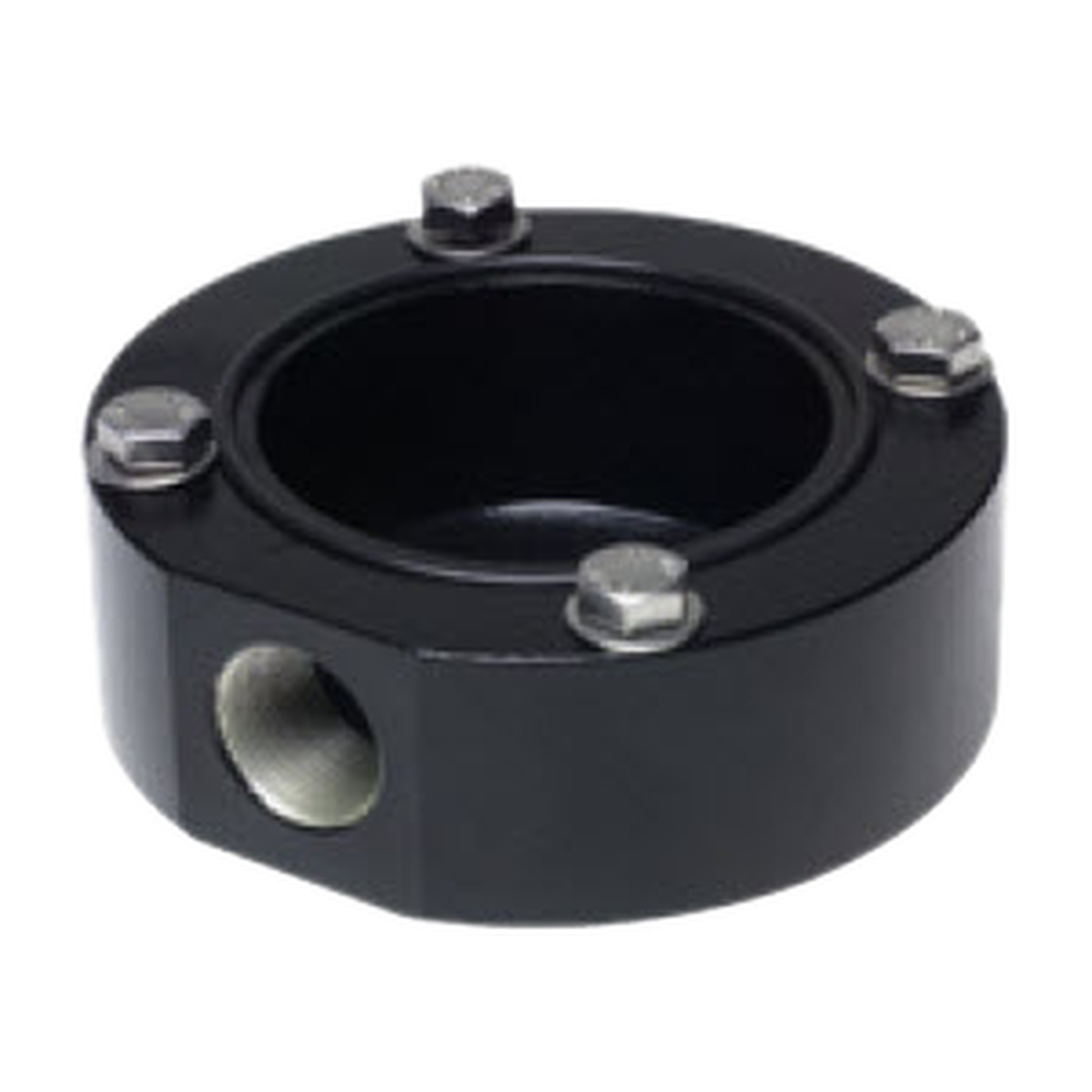 Shallow conduit adapter, black sand for MIC